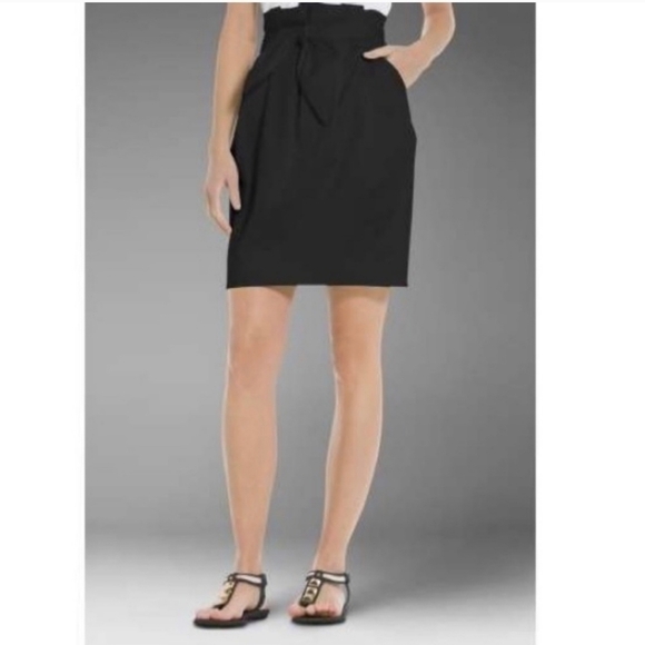 BCBGMaxAzria Dresses & Skirts - BcbgMaxAzria Stella High Waisted Side Pockets Black Skirt
